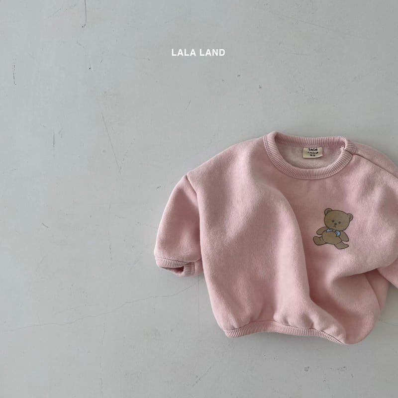 LALALAND - Korean Children Fashion - #Kfashion4kids - Ribbon Bear Piping Tee - 10