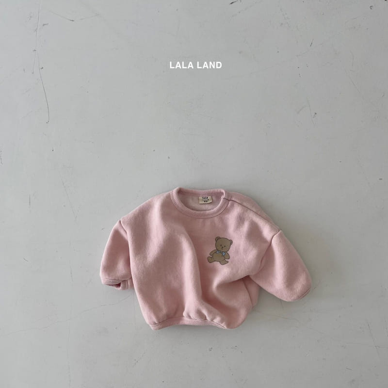 LALALAND - Korean Children Fashion - #Kfashion4kids - Ribbon Bear Piping Tee - 6