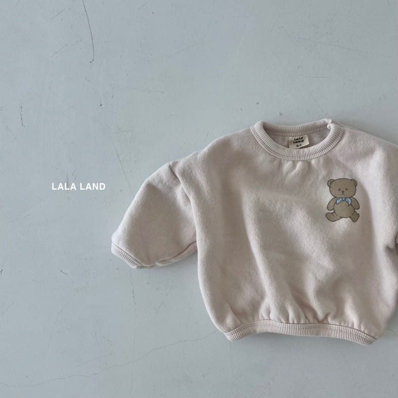 LALALAND - Korean Children Fashion - #Kfashion4kids - Ribbon Bear Piping Tee - 8