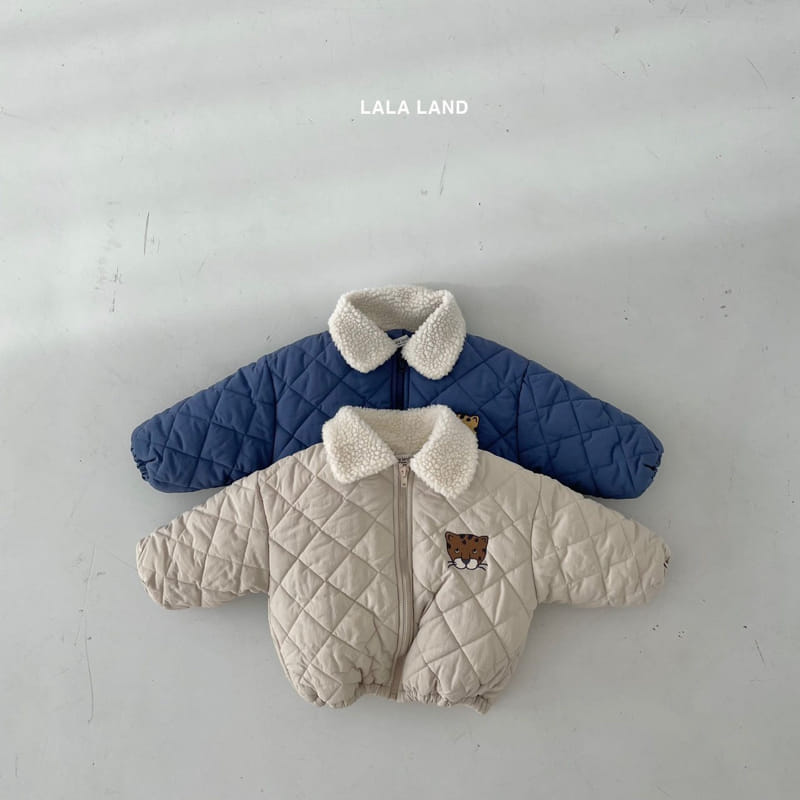 LALALAND - Korean Children Fashion - #Kfashion4kids - Collar Daya Padding Jumper - 5