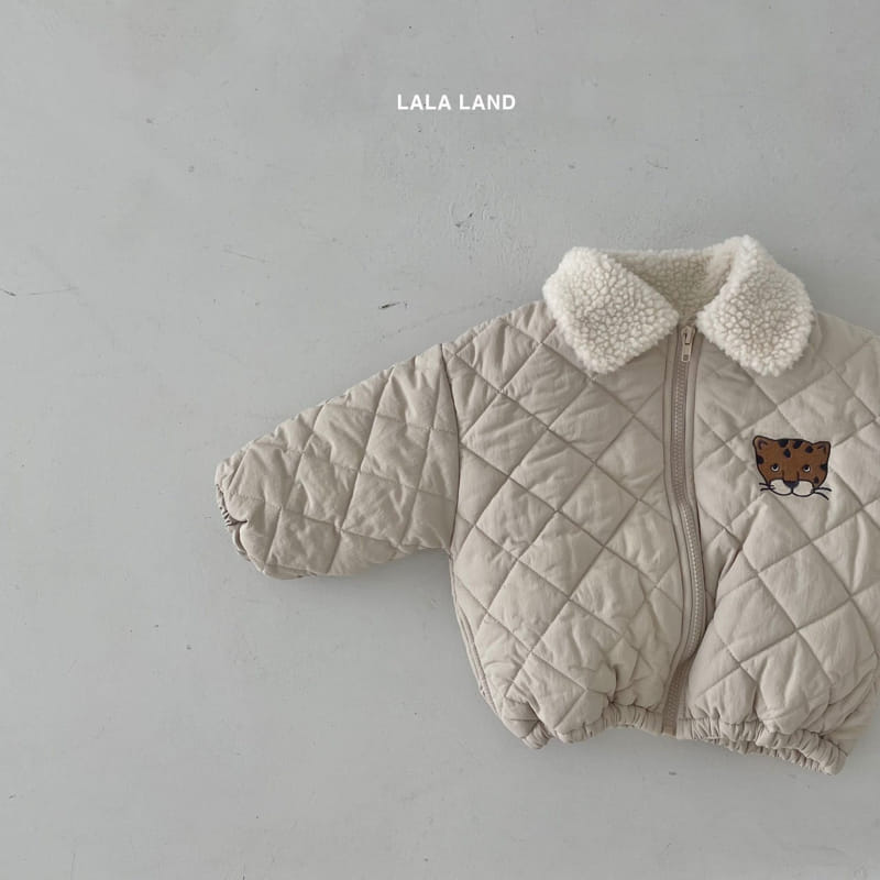 LALALAND - Korean Children Fashion - #Kfashion4kids - Collar Daya Padding Jumper - 6