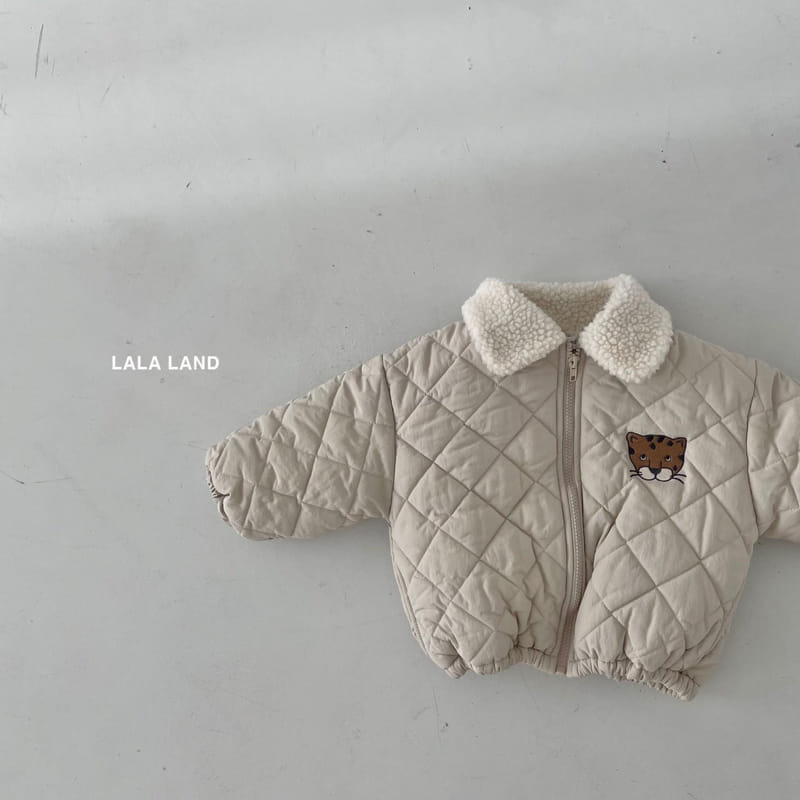 LALALAND - Korean Children Fashion - #Kfashion4kids - Collar Daya Padding Jumper - 8
