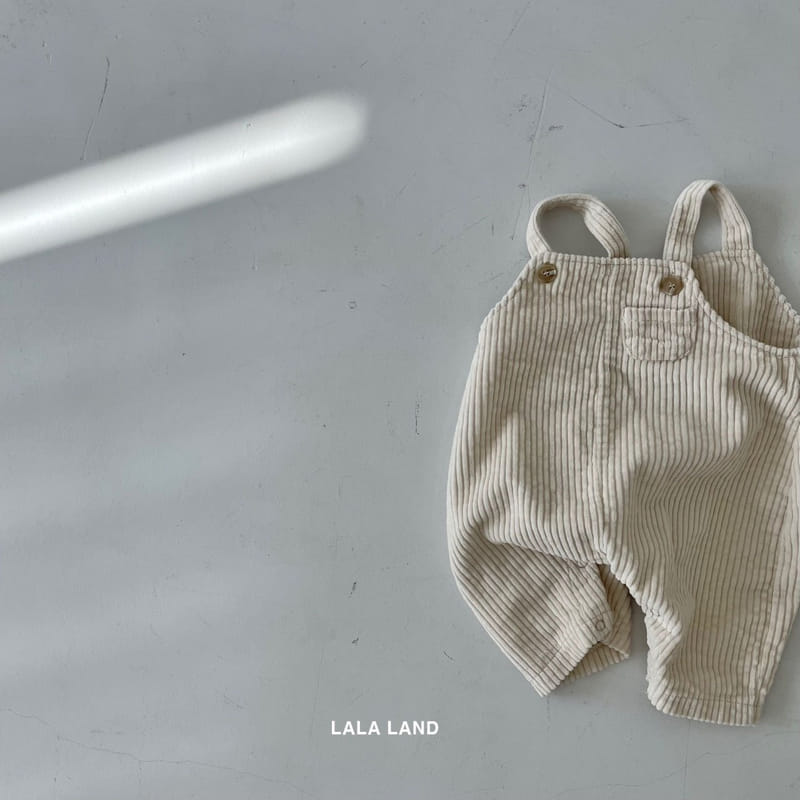 LALALAND - Korean Children Fashion - #Kfashion4kids - Bebe Mini Dungarees - 4