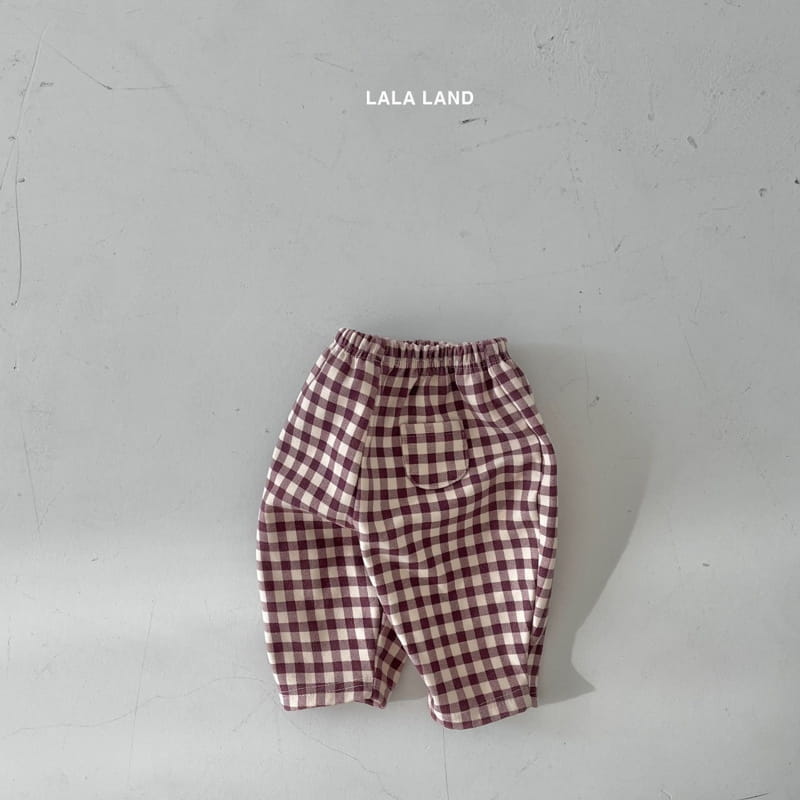 LALALAND - Korean Children Fashion - #Kfashion4kids - Bebe Check Pants - 11