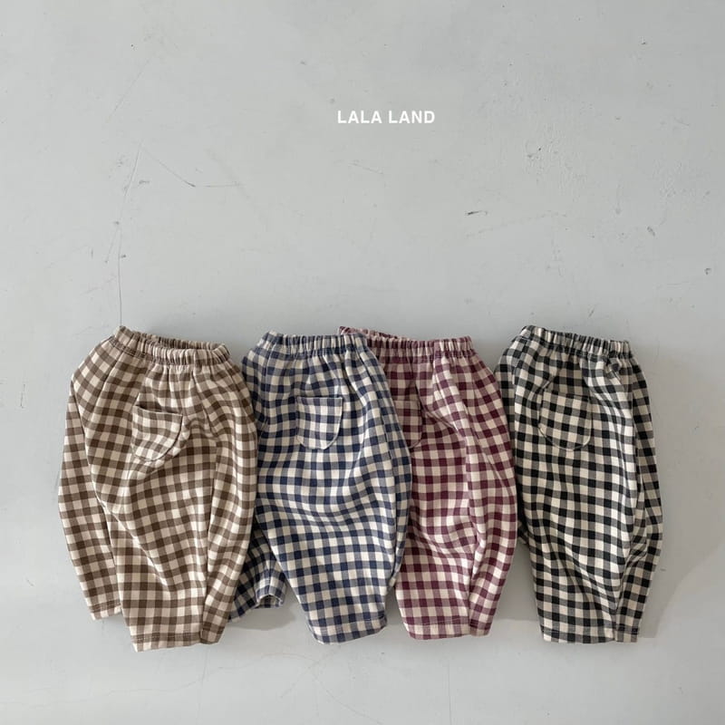 LALALAND - Korean Children Fashion - #Kfashion4kids - Bebe Check Pants - 2