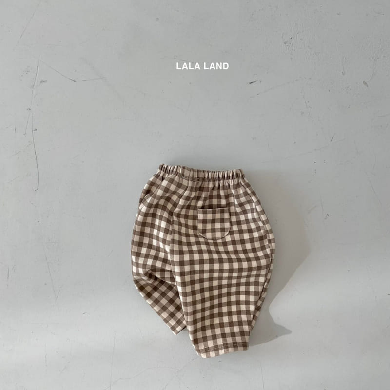 LALALAND - Korean Children Fashion - #Kfashion4kids - Bebe Check Pants - 7