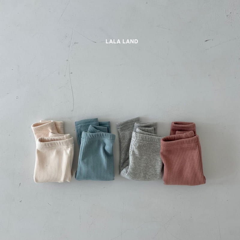 LALALAND - Korean Children Fashion - #Kfashion4kids - Bebe Mink Rib Leggings - 3