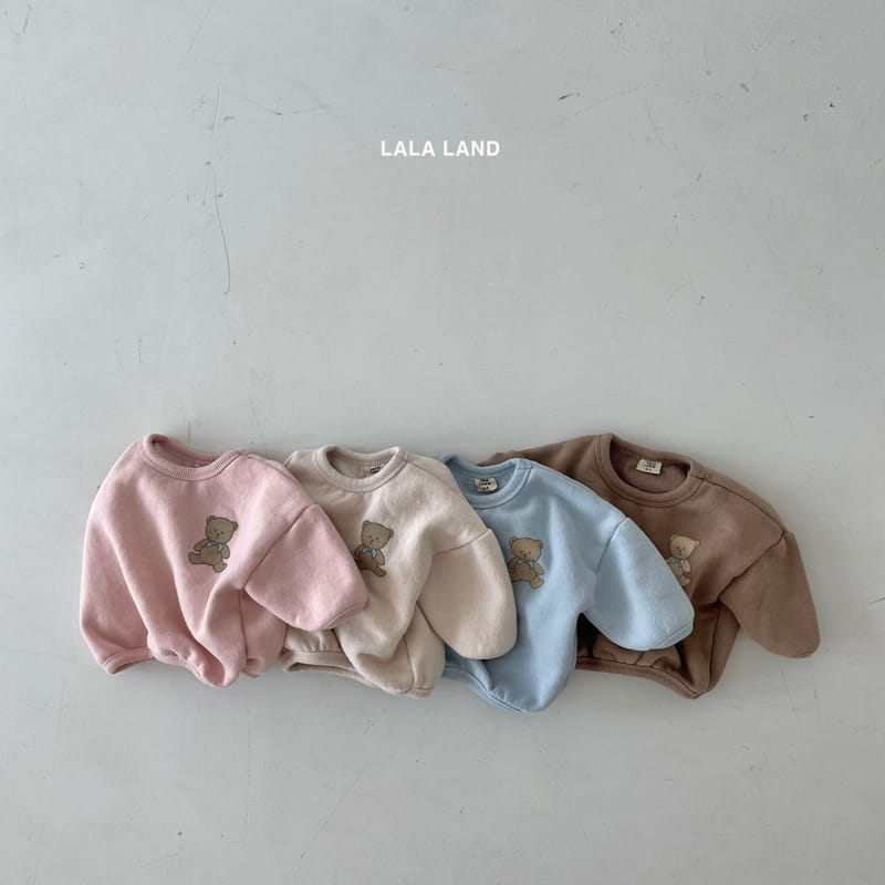 LALALAND - Korean Children Fashion - #Kfashion4kids - Bebe Bear Piping Tee - 2