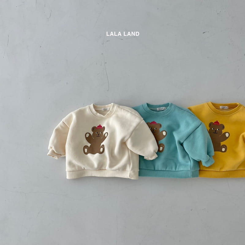LALALAND - Korean Children Fashion - #Kfashion4kids - Bebe Bini Bear Sweatshirt