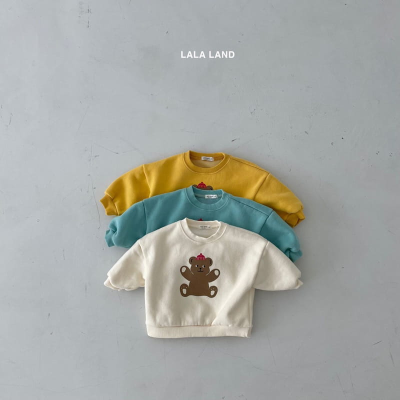 LALALAND - Korean Children Fashion - #Kfashion4kids - Bebe Bini Bear Sweatshirt - 4
