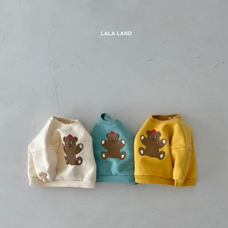 LALALAND - Korean Children Fashion - #Kfashion4kids - Bebe Bini Bear Sweatshirt - 5