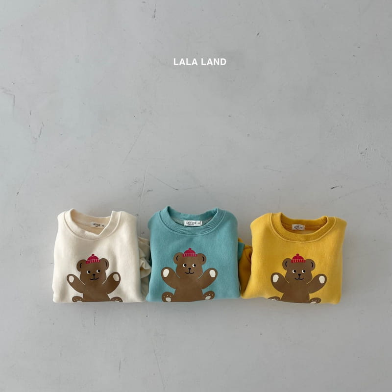 LALALAND - Korean Children Fashion - #Kfashion4kids - Bebe Bini Bear Sweatshirt - 6