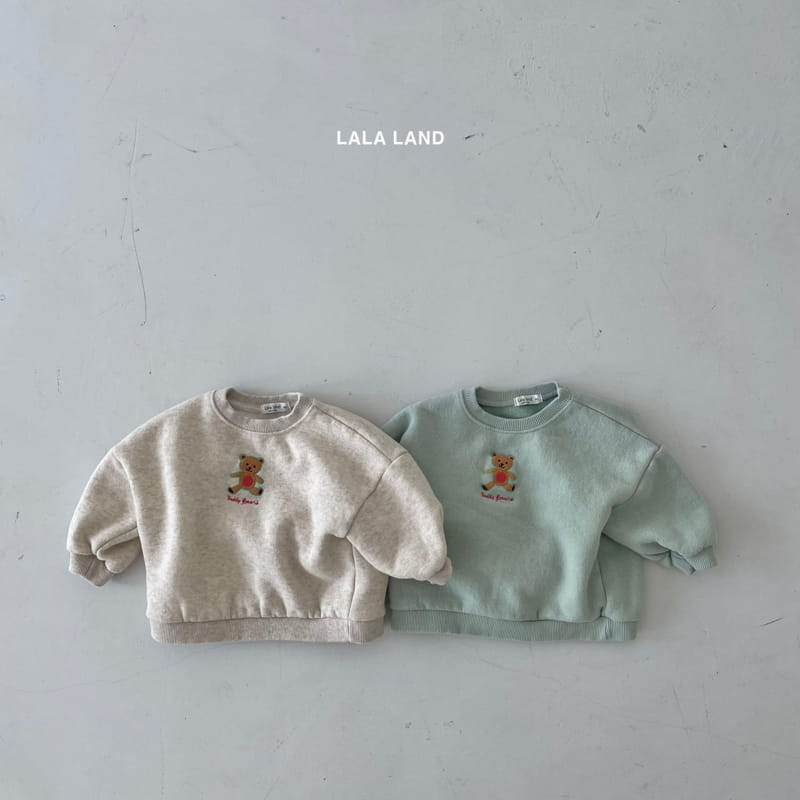 LALALAND - Korean Children Fashion - #Kfashion4kids - Bebe Mini Bear Top Bottom Set - 6
