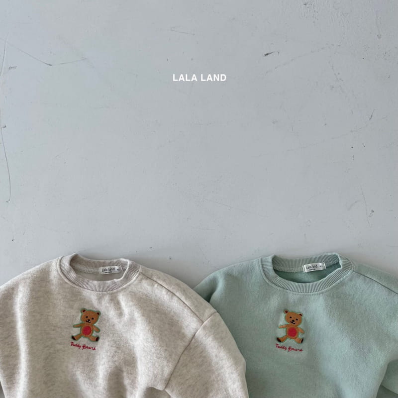 LALALAND - Korean Children Fashion - #Kfashion4kids - Bebe Mini Bear Top Bottom Set - 7