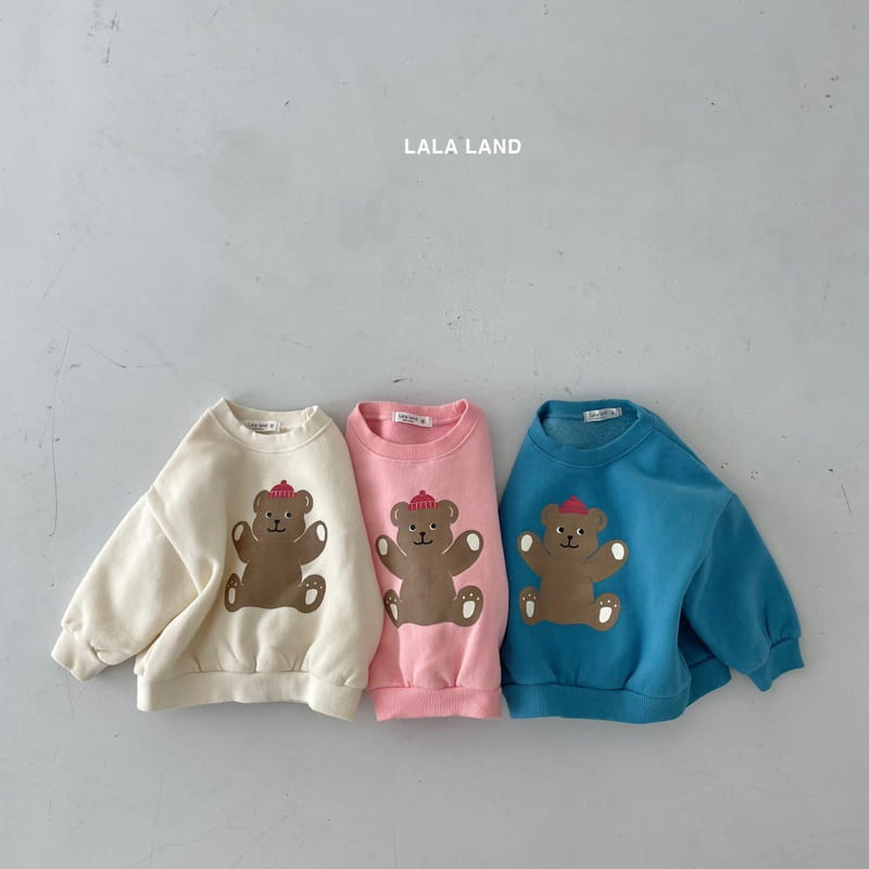 LALALAND - Korean Children Fashion - #Kfashion4kids - Bini Bear Sweatshirt - 4
