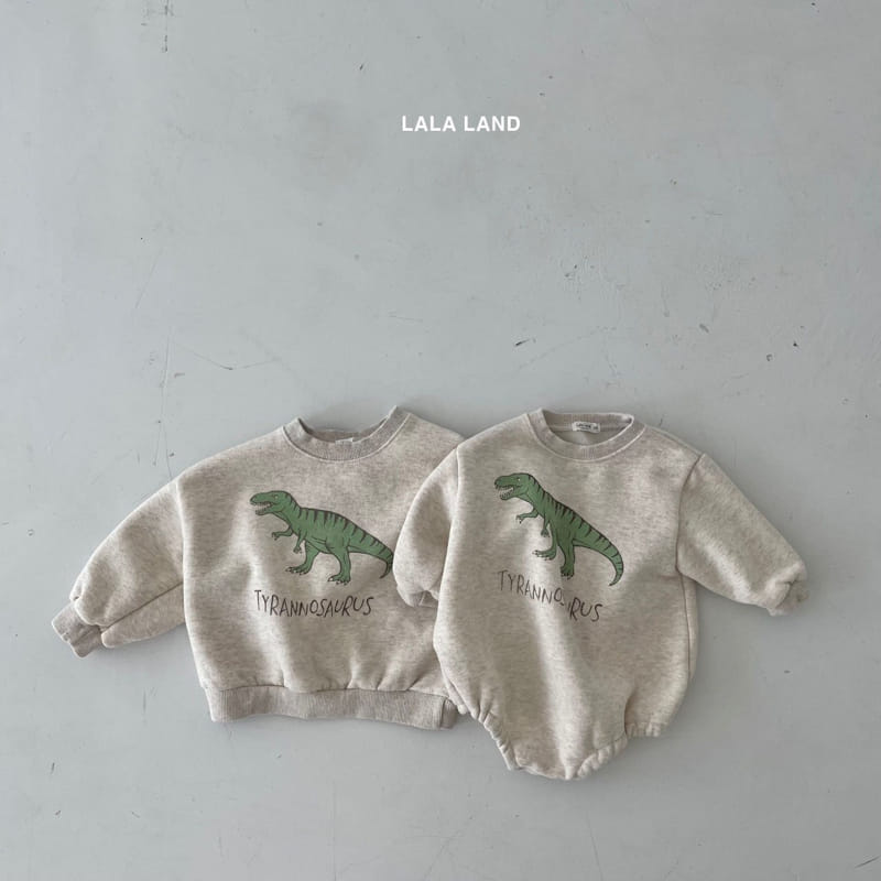 LALALAND - Korean Children Fashion - #Kfashion4kids - Dino Fleece Sweatshirt  - 6