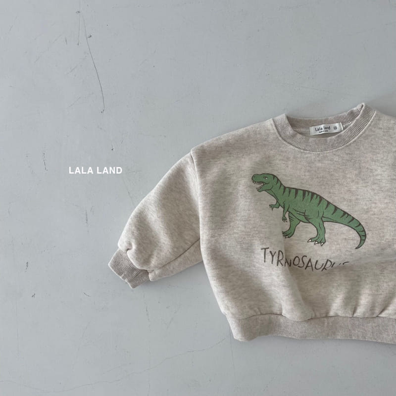 LALALAND - Korean Children Fashion - #Kfashion4kids - Dino Fleece Sweatshirt  - 8