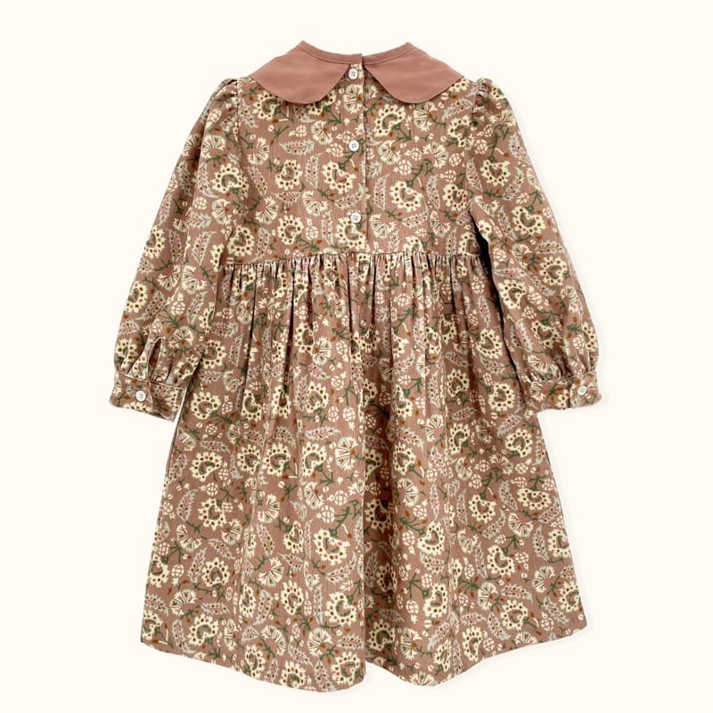 LE BEV - Korean Children Fashion - #Kfashion4kids - Camellias One-piece - 2