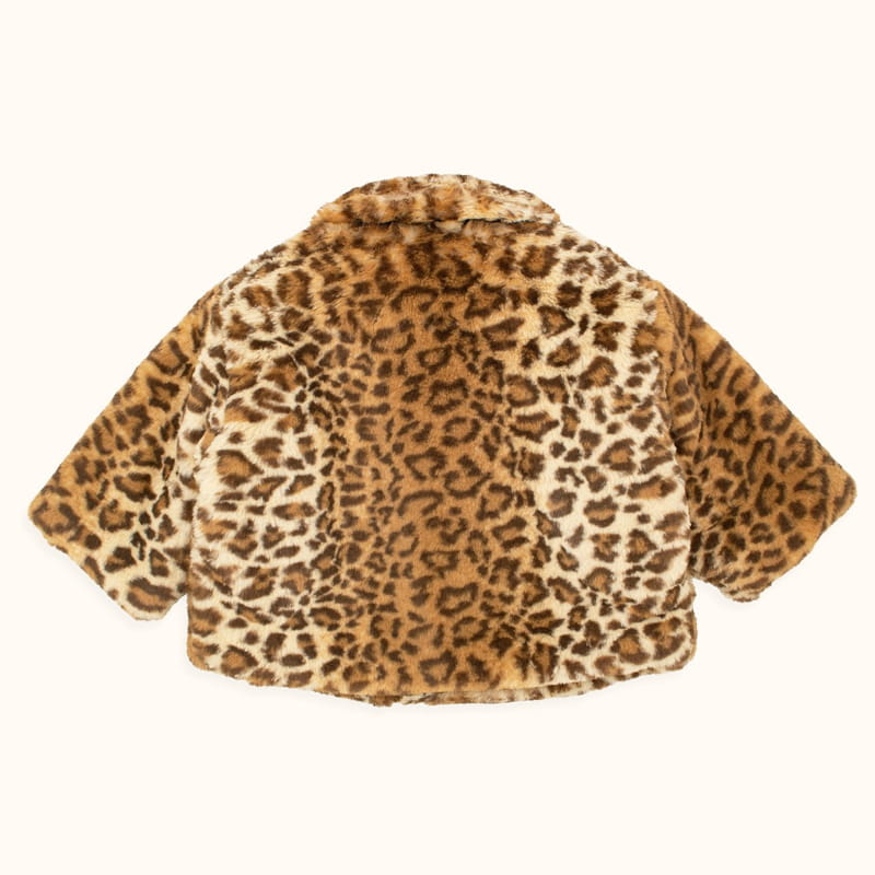 LE BEV - Korean Children Fashion - #Kfashion4kids - Leopard Coat