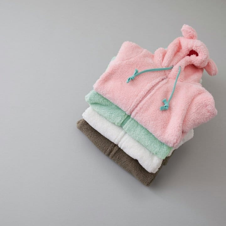 LEMONADE - Korean Children Fashion - #Kfashion4kids - Warm Fleece Bodysuit - 10