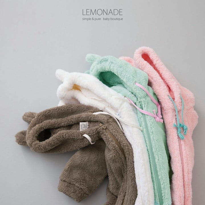 LEMONADE - Korean Children Fashion - #Kfashion4kids - Warm Fleece Bodysuit - 12