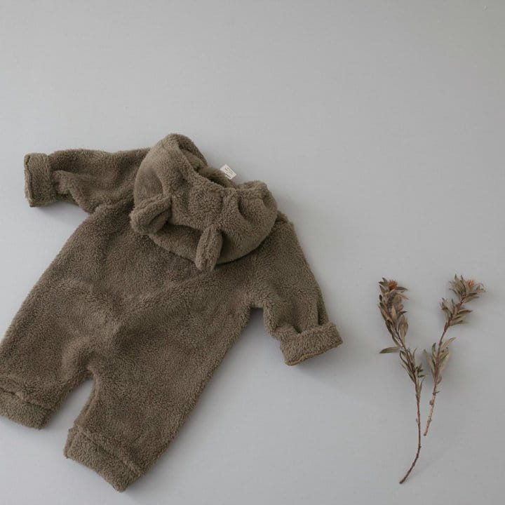 LEMONADE - Korean Children Fashion - #Kfashion4kids - Warm Fleece Bodysuit - 3