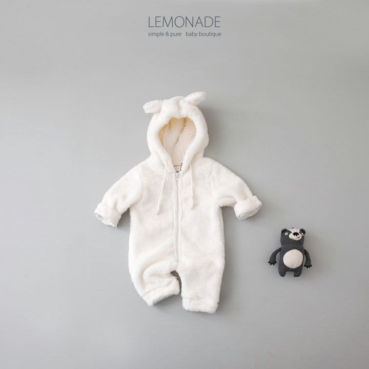 LEMONADE - Korean Children Fashion - #Kfashion4kids - Warm Fleece Bodysuit - 4