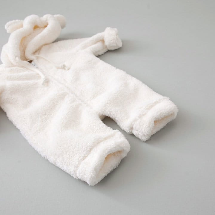 LEMONADE - Korean Children Fashion - #Kfashion4kids - Warm Fleece Bodysuit - 5
