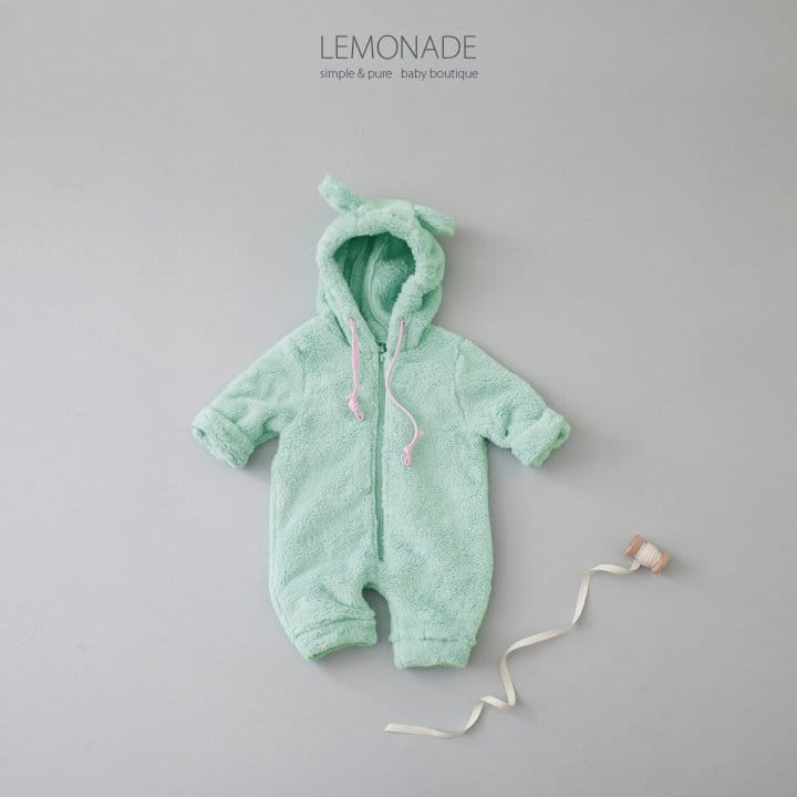 LEMONADE - Korean Children Fashion - #Kfashion4kids - Warm Fleece Bodysuit - 6