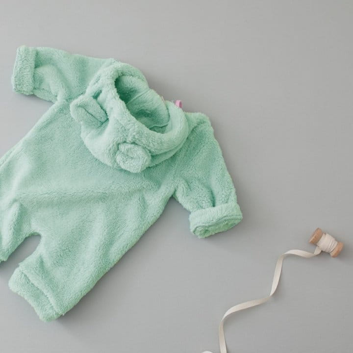 LEMONADE - Korean Children Fashion - #Kfashion4kids - Warm Fleece Bodysuit - 7