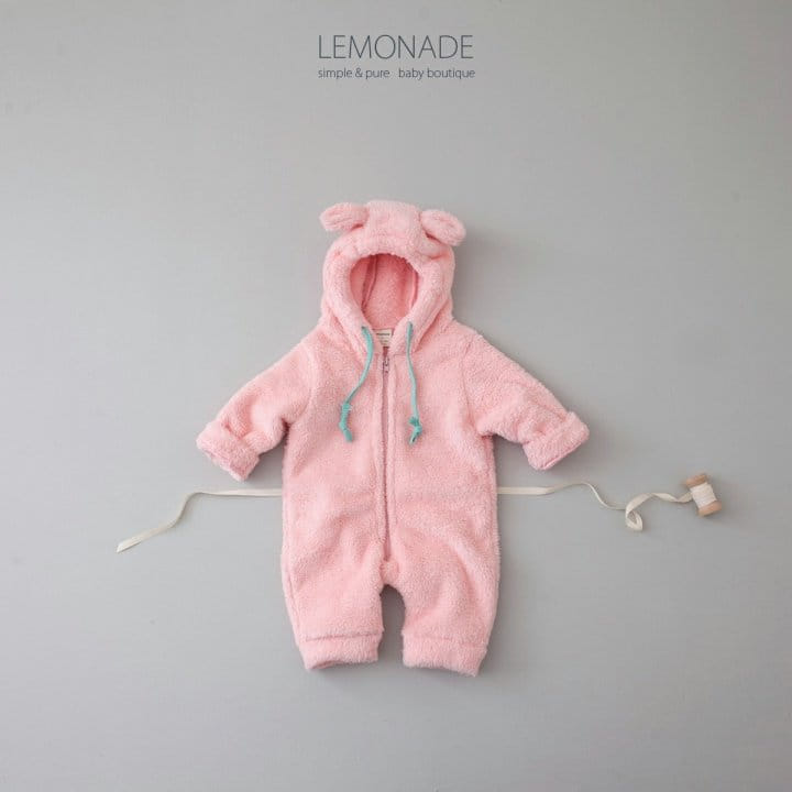 LEMONADE - Korean Children Fashion - #Kfashion4kids - Warm Fleece Bodysuit - 8