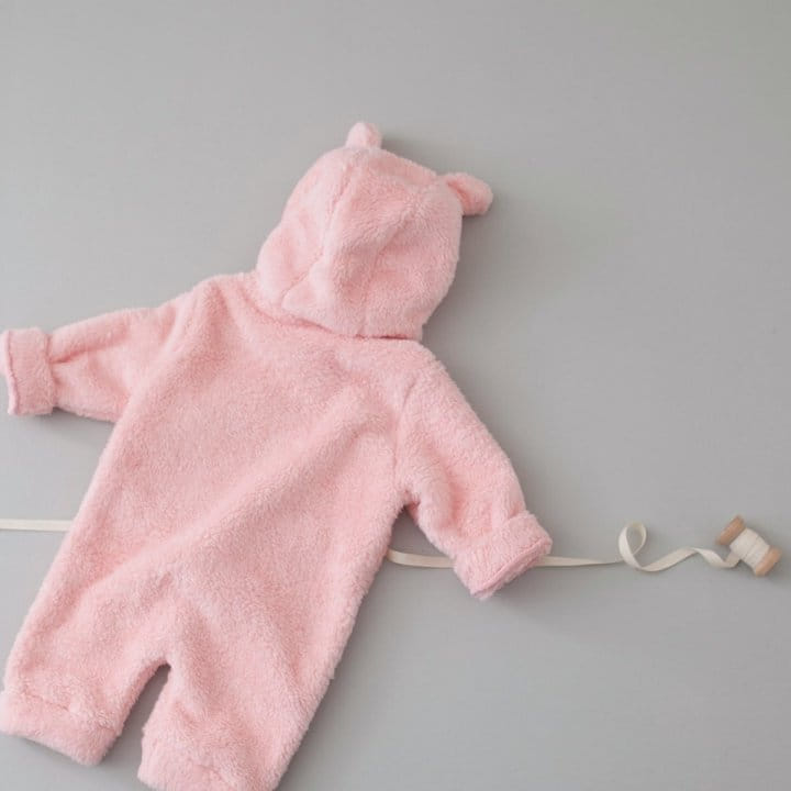 LEMONADE - Korean Children Fashion - #Kfashion4kids - Warm Fleece Bodysuit - 9