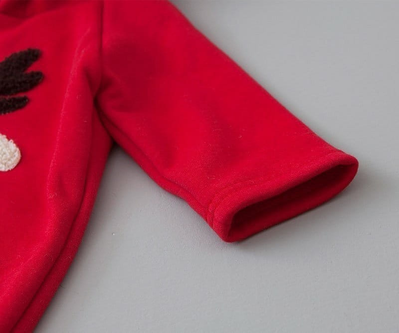 LEMONADE - Korean Children Fashion - #Kfashion4kids - Rudolph Fleece Bodysuit - 9