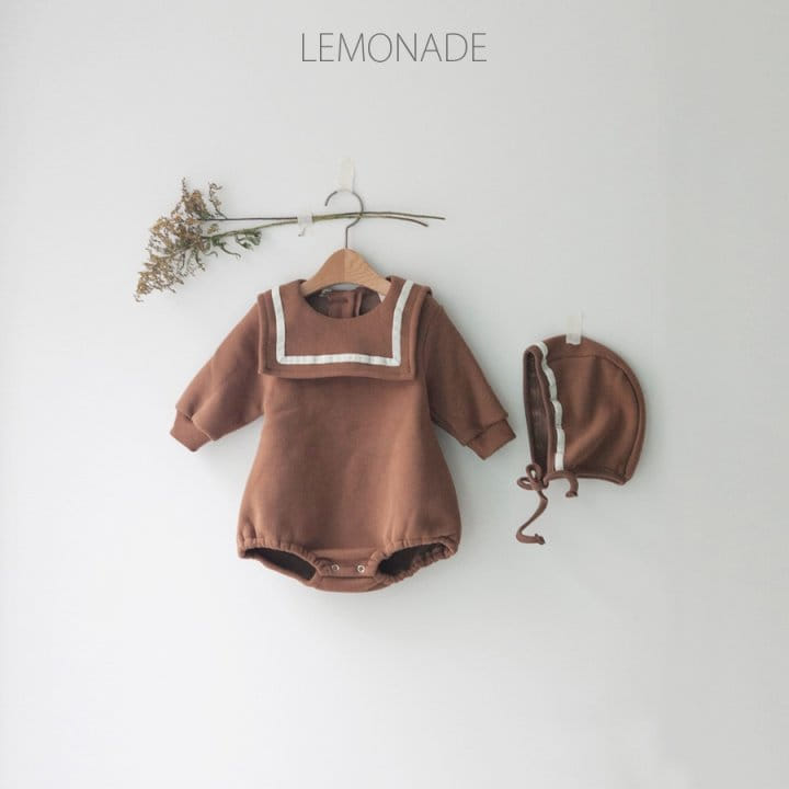 LEMONADE - Korean Children Fashion - #Kfashion4kids - Monshell Bodysuit with Bonnet - 7
