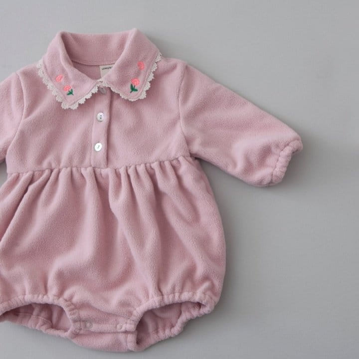 LEMONADE - Korean Children Fashion - #Kfashion4kids - Daally Bodysuit with Bonnet - 6