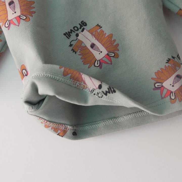 LEMONADE - Korean Children Fashion - #Kfashion4kids - Growl Easyweat with Bonnet - 10