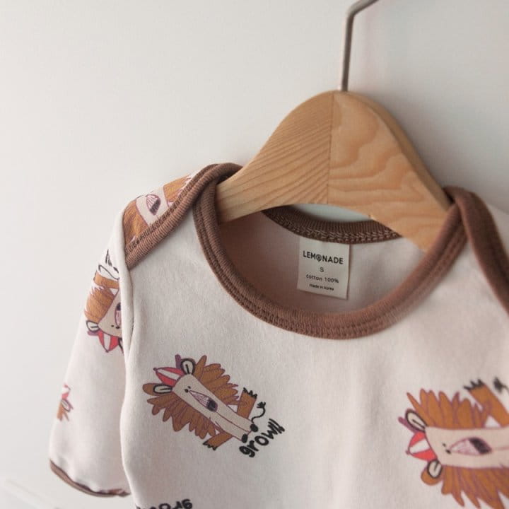LEMONADE - Korean Children Fashion - #Kfashion4kids - Growl Easyweat with Bonnet - 3