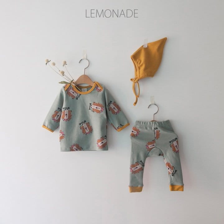 LEMONADE - Korean Children Fashion - #Kfashion4kids - Growl Easyweat with Bonnet - 7
