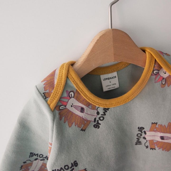 LEMONADE - Korean Children Fashion - #Kfashion4kids - Growl Easyweat with Bonnet - 8
