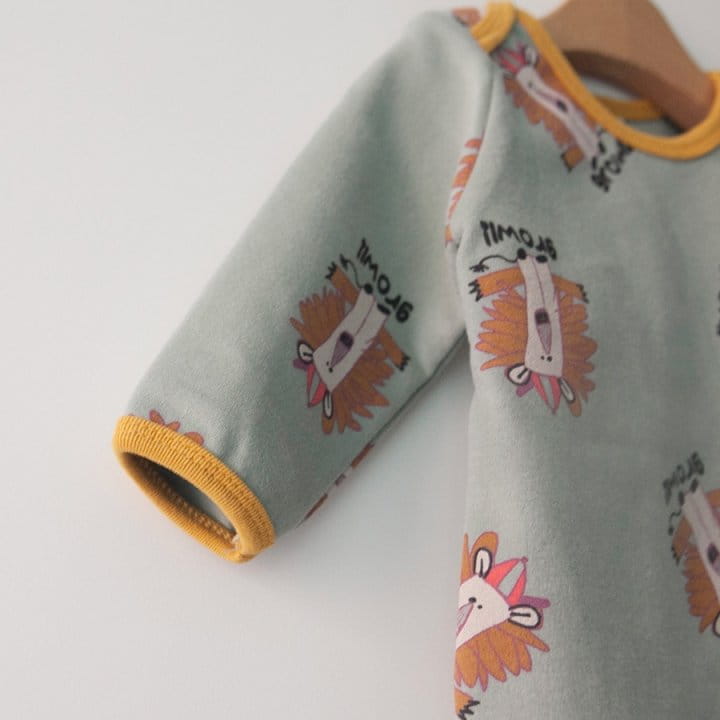 LEMONADE - Korean Children Fashion - #Kfashion4kids - Growl Easyweat with Bonnet - 9
