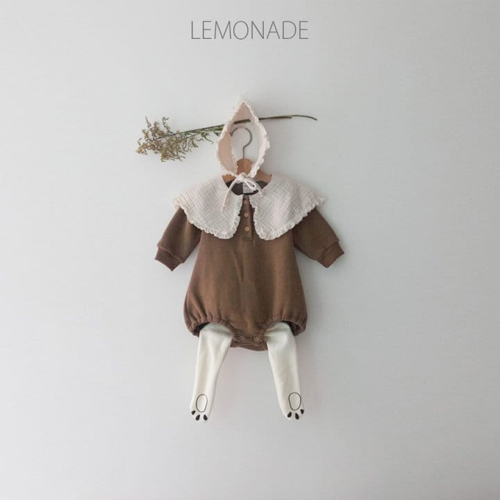 LEMONADE - Korean Children Fashion - #Kfashion4kids - Wendy Bodysuit with Bonnet