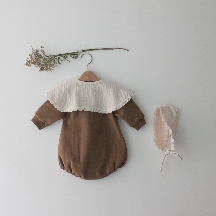 LEMONADE - Korean Children Fashion - #Kfashion4kids - Wendy Bodysuit with Bonnet - 2