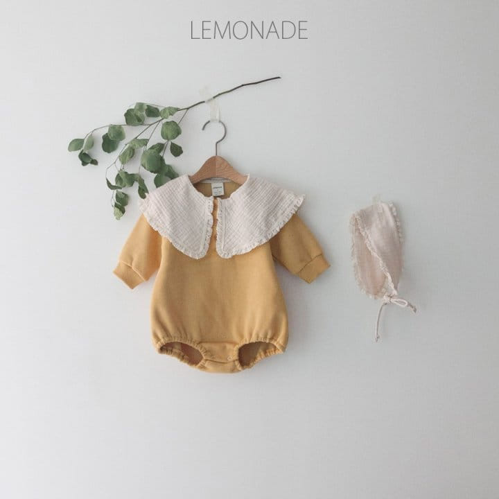 LEMONADE - Korean Children Fashion - #Kfashion4kids - Wendy Bodysuit with Bonnet - 8