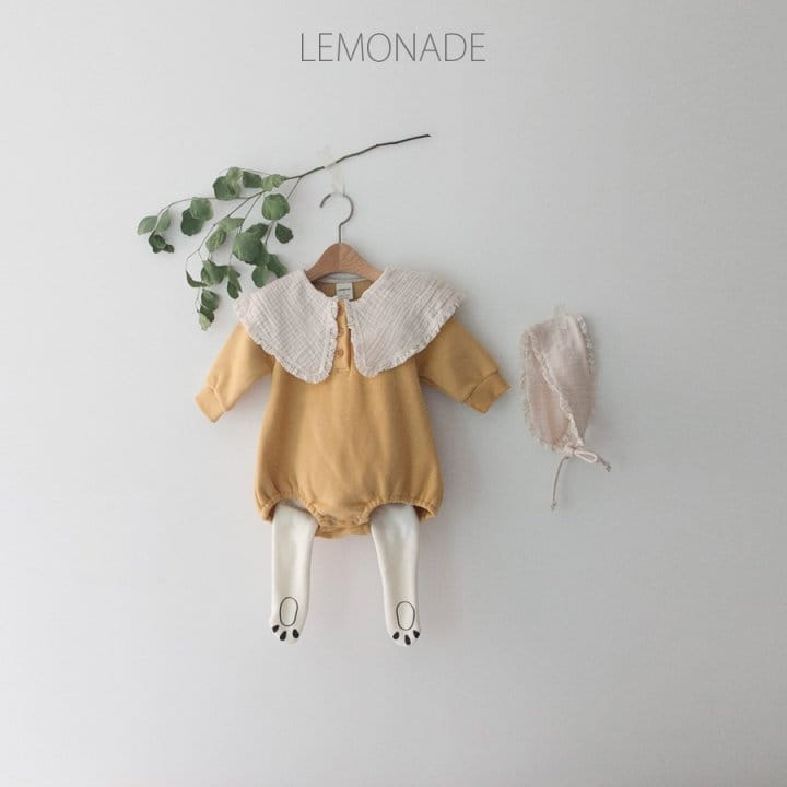 LEMONADE - Korean Children Fashion - #Kfashion4kids - Wendy Bodysuit with Bonnet - 9