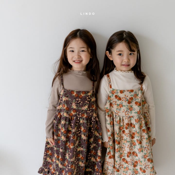 LINDO - Korean Children Fashion - #Kfashion4kids - Warm Corduroy One-piece