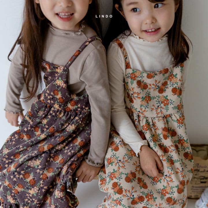 LINDO - Korean Children Fashion - #Kfashion4kids - Warm Corduroy One-piece - 10