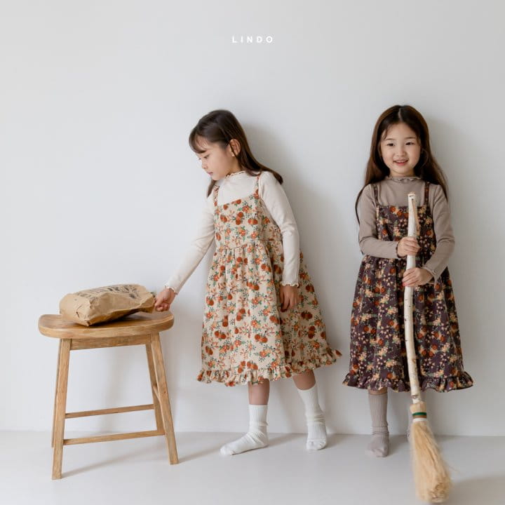 LINDO - Korean Children Fashion - #Kfashion4kids - Warm Corduroy One-piece - 12