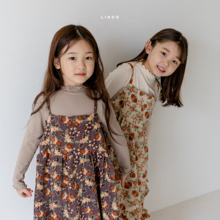 LINDO - Korean Children Fashion - #Kfashion4kids - Warm Corduroy One-piece - 5