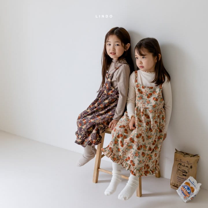 LINDO - Korean Children Fashion - #Kfashion4kids - Warm Corduroy One-piece - 7