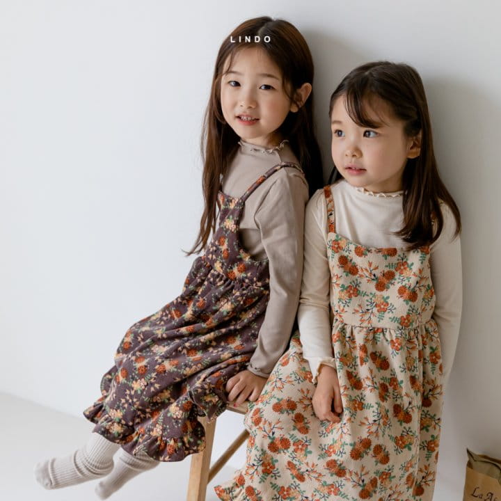 LINDO - Korean Children Fashion - #Kfashion4kids - Warm Corduroy One-piece - 8